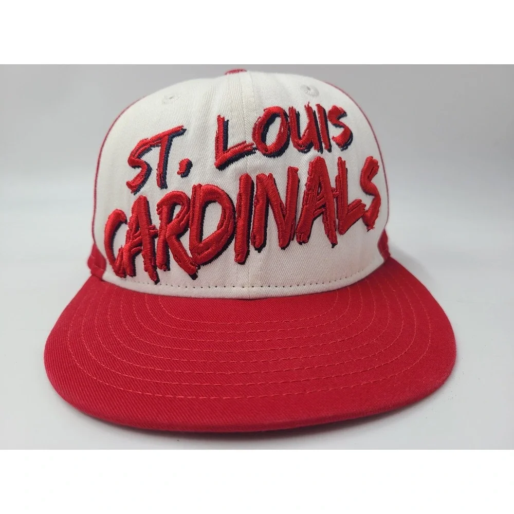 Youth St Louis Cardinals New Era 9Fifty Snapback Hat Cap MLB Baseball‎ White Red